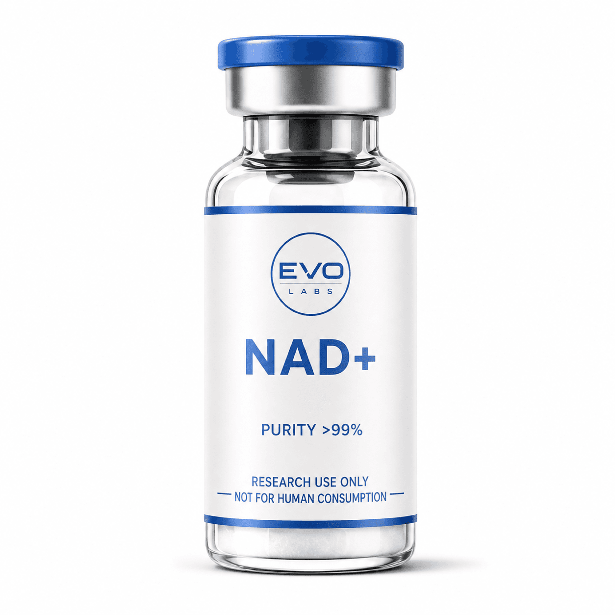 NAD+ vial and packaging